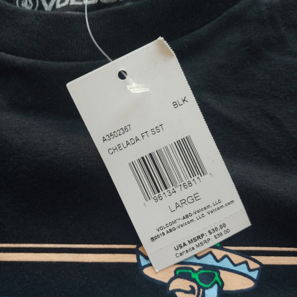 VOLCOM NEW Chelada Short Sleeve Shirt - Picture 6 of 6